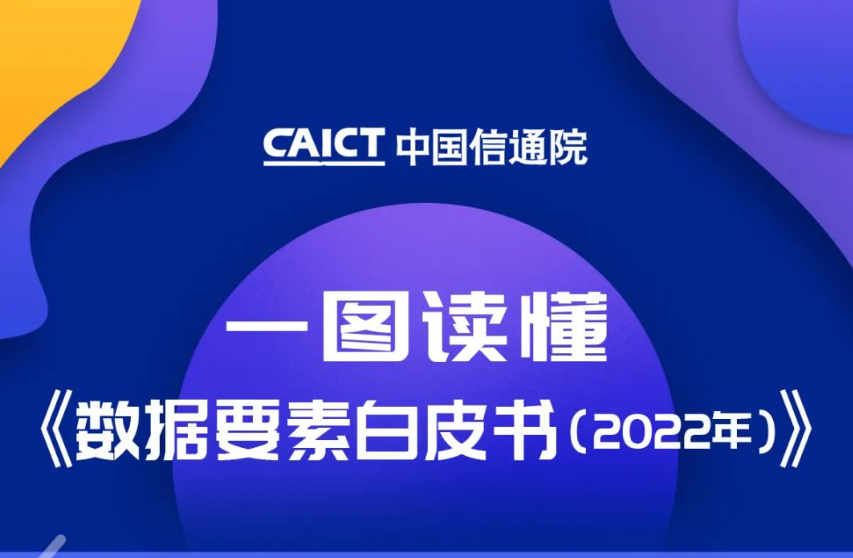 一图读懂《数据要素白皮书（2022年）》